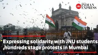 JNU attack: Expressing solidarity with students, hundreds stage protests in Mumbai