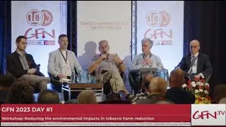 Reducing the environmental impacts in tobacco harm reduction. Workshop, GFN23, 21 June 2023