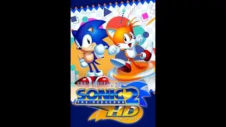 Sonic 2 HD Mod 100% Gameplay PC and playground