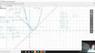 Grafico del quadrato e della radice di una funzione