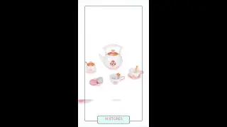 Disney Princess Style Collection Sweet Stylin' Tea Set