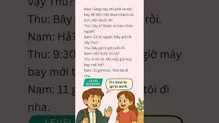 A1-5.1 Talk about time |Easy Vietnamese Conversation for Beginner #hoctiengviet #learningvietnamese