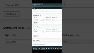 How to create AWS VPC Security Group