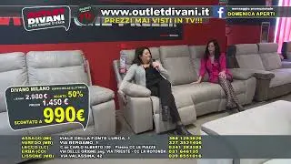 OUTLET DIVANI - Promozioni marzo 2023 - Promo 03