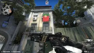 CSGO Souvenir M249 Contrast Spray Battle Scarred