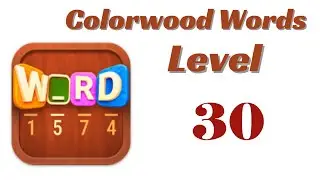 Colorwood Words Level 30 Answers | Colorwood Words - Cryptogram