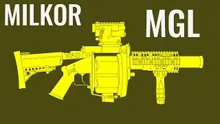Milkor MGL - Comparison in 10 Different Games