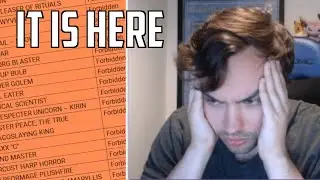 IT'S HERE! | RIP Ronintoadin | October 2022 Yu-Gi-Oh Banlist Live Reaction