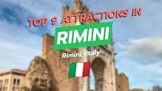 Top 9 Attractions in Rimini, Italy 🇮🇹 | Arco d'Augusto, Ponte di Tiberio & More | CityGems