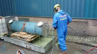 2800Bar 40Kpsi UHP industrial heat exchangers, evaporators, condensers Waterblasting Jetting