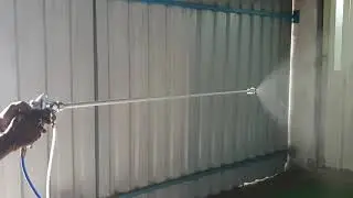 Extension spray gun