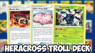 Make Your Opponents Concede W/Heracross! Hilarious Invincible Troll Deck! PTCGO