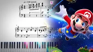 Course Select - Super Mario Galaxy (Piano Tutorial)
