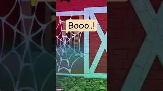 Booo! 🎃 in Feather Family #RobloxShorts #FeatherFamily