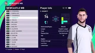 PES 2021 Newcastle united faces and ratings | Allan Saint Maximin, Joelinton, Longstaff, Shelvey...
