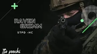 Raven grimm is on live, Later pd train pogalam