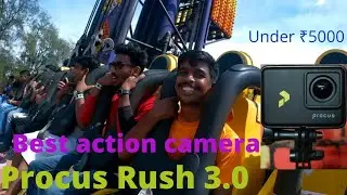 Procus Rush 3.0 #action camera unboxing and review(24Mp camera @techajoy )