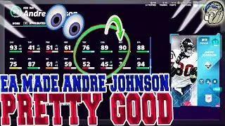 EA MADE LEVEL MASTER ANDRE JOHNSON BETTER THAN YOU THINK! WATCH THIS! Madden 21 Ultimate Team