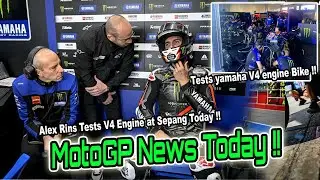 Everyone shock, Alex Rins Tests Yamaha's V4 engine at Sepang Today! Jarvis Speak Up!MotoGP News 2025