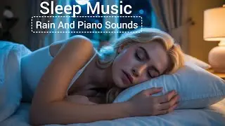 Relaxing Sleep Music with Rain Sounds - Relaxing Music, Peaceful Piano Music