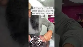 Treat his scalp good too #houstonhairstylist #houstonheadspa #houstonsalons