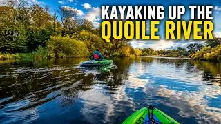 Kayaking up the Quoile River