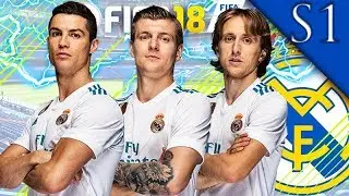 ATLETICO MADRID CHAMPIONS LEAGUE QTR FINALS! FIFA 18: REAL MADRID CAREER MODE S1 #9