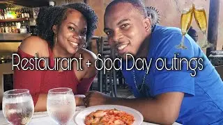 SOUTH AVENUE GRILL  RESTURANT +  SPA  DAY || PART 3 || THE ROBINSON FAMILY
