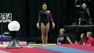 Sunisa Lee. 2019 U.S. Nationals. Day 1. VT