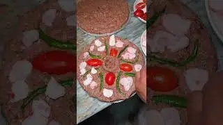 Authentic Pizza Chapli Kabab Recipe | Swat Pizza Kabab Making Process #food #streetfood