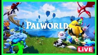 Palworld Grinding for Bushi || day 3 || Road to 500 Subs || #palworld