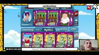 Sugar Crash Clash day2 plus drunk deck build in Animation Throwdown
