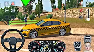 Mercedes Taxi Sim 2026 🚖🔥 Taking Passengers to Another City | Extreme Taxi Sim2026_🎮 Challenge