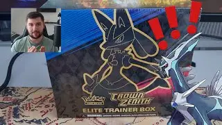 Pokemon TCG Crown Zenith Elite Trainer Box !