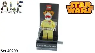 Lego Star Wars 40299 Kessel Mine Worker - Lego Speed Build Review