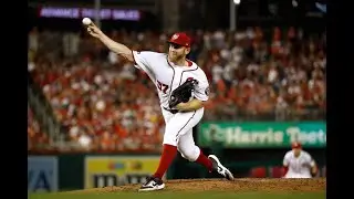Stephen Strasburg's 3 Scoreless Innings In First Ever Relief Appearence | NL Wild Card Game