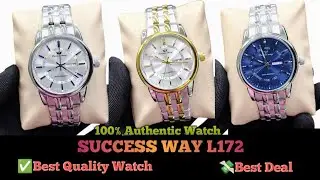 SUCCESS WAY L172 Exclusive Super Premium Quality Formal Gent's Wrist Watch (Ohis Gallery)
