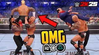 30 Best Ever Tag Team Finishers in WWE 2K25 😱😱