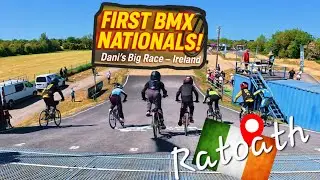 Дани &mdash; на первых Национальных соревнованиях по BMX в Ирландии! #ireland #bmxracing #bmx