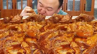 10 Pounds Of Beef Bones, Make ”Spicy Braised Beef Bones”, Soft And Glutinous, Enjoyable | Mukbang