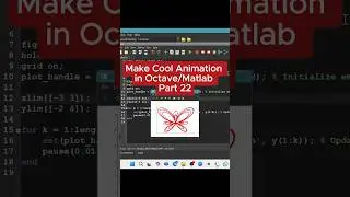 🎬 Cool Animation Octave/Matlab Part 22 ✨