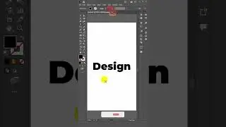 Touch Type Tool #typetool #effects #tipstricks #illustratortutorial #shorts #osdc