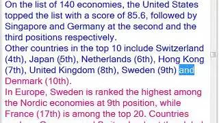Global Competitiveness Report 2018.
