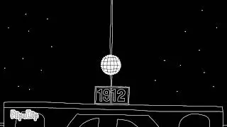 1912 New Year&rsquo;s Time Square Animation