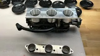 Yamaha YXZ billet turbo exhaust flange and billet aluminum throttle body flange