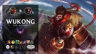 Wukong Support vs Swain - KR Master Patch 12.11