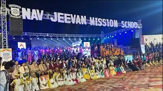 Annualfest2025 🎉 ( Pankh ) Nav jeevan mission school sonughat deoria . Primid show by njmites ❤️&zwj;🔥✨