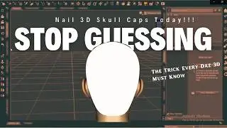 Daz Studio Tutorial: How to Create a Realistic Skull Cap for Daz 3D Characters | Newbie to Pro Guide
