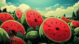 Watermelon fall the wall #viral #video