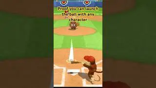 Homerun With Diddy Kong In Mario Superstar Baseball For Nintendo GameCube #mariosuperstarbaseball